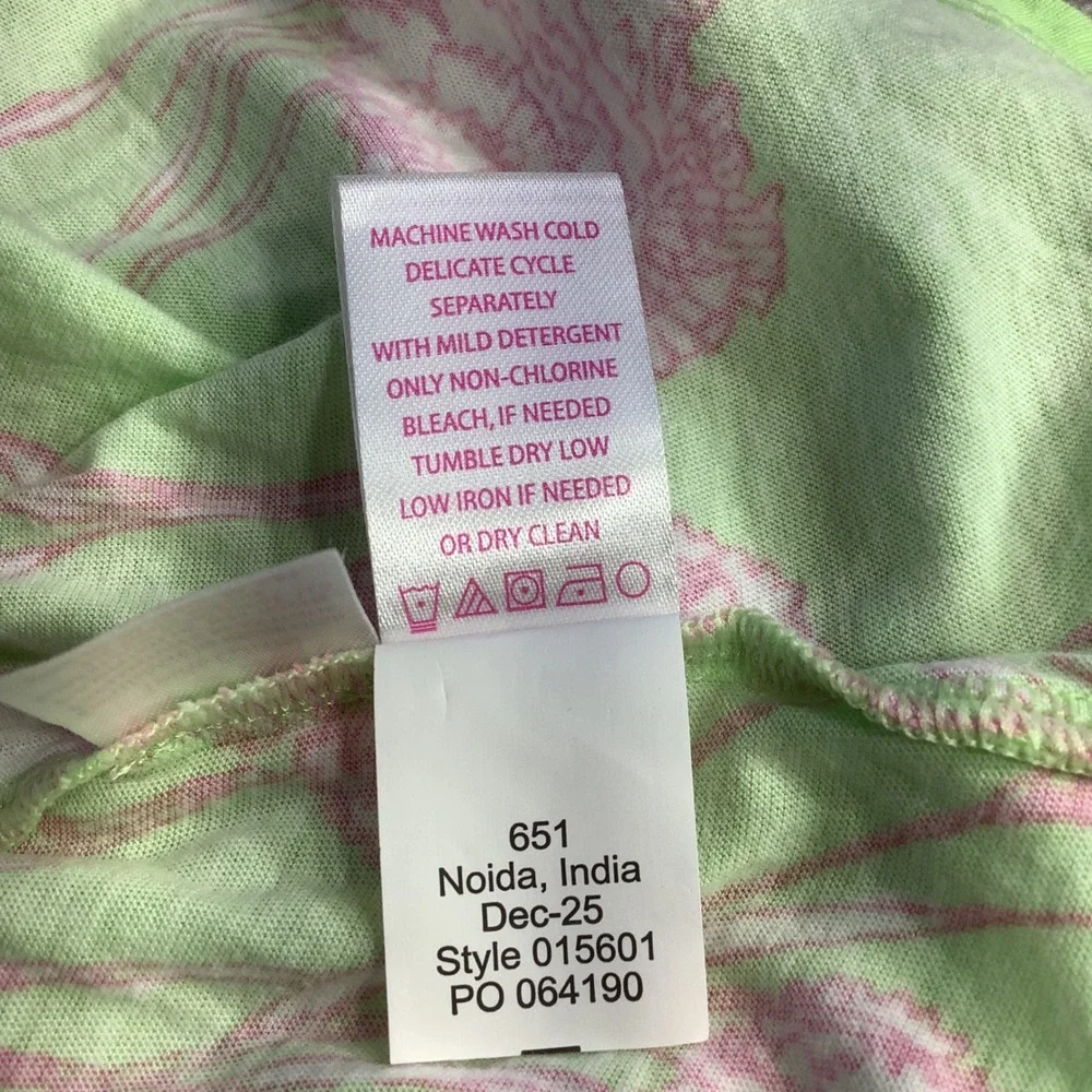 Lilly Pulitzer Girls Mini Pollie Midi Dress Pistachio Macaron Size M 6/7 NWT